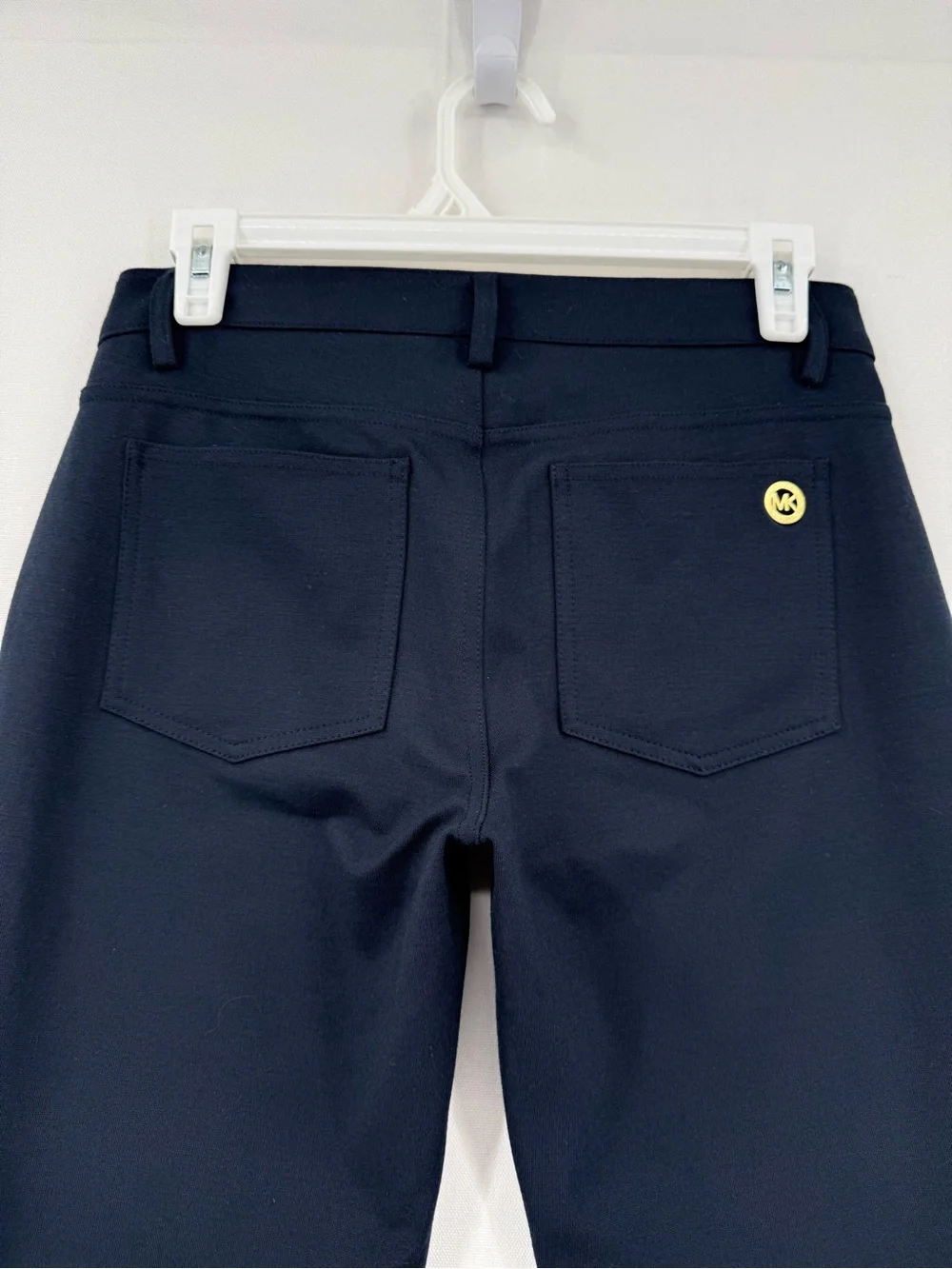 Michael Kors Navy Blue Skinny Pants Women’s Size 2 Stretch Office Career